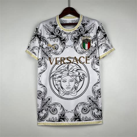 italia kit versace|ITALY 2023 'CONCEPT' VERSACE HOME SHIRT .